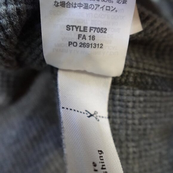 Wallace and Barnes Mens Henley Shirt Large Gray Waffle Thermal 100% Cotton - Picture 4 of 9